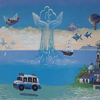 1993 - Mural ISSSTE, Puerto Vallarta, Jal.