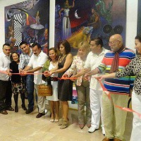2011 - «Mural Alegoría» en el Aeropuerto Internacional de Puerto Vallarta, Jal.