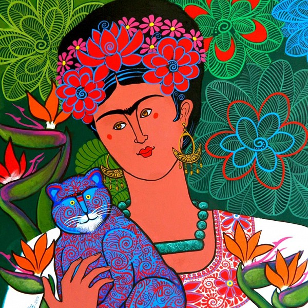 frida-y-gato-loco-by-javier-nino