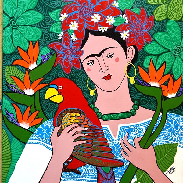 frida-y-perico-rojo-by-javier-nino