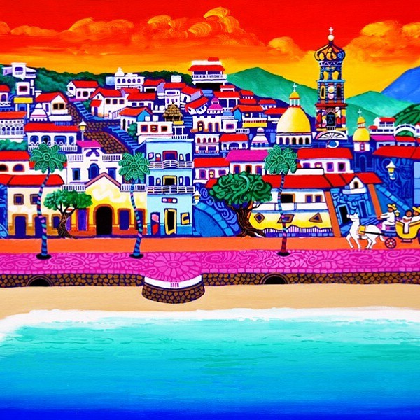 malecon-de-vallarta-by-javier-nino